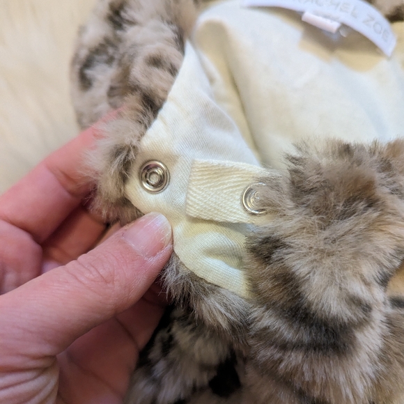 RZ by Rachel Zoe soft leopard print vest size 18 M - Picture 6 of 7